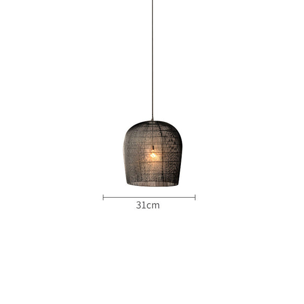 Lámpara Colgante Ratán Zen para Restaurante, Estudio y Sala de Té - Image 3