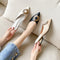 Sandalias y Pantuflas de Tacón Grueso Talla Grande - Estilo Influencer