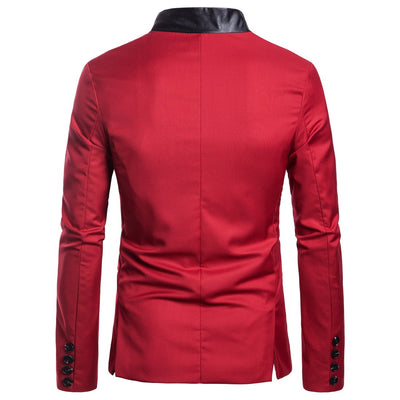 Blazer de Esmoquin Casual para Hombre - Estilo Occidental Moderno - Image 29