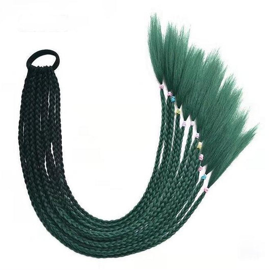 Peluca Trenza Degradado de Tres Hebras Color Twist - Image 20