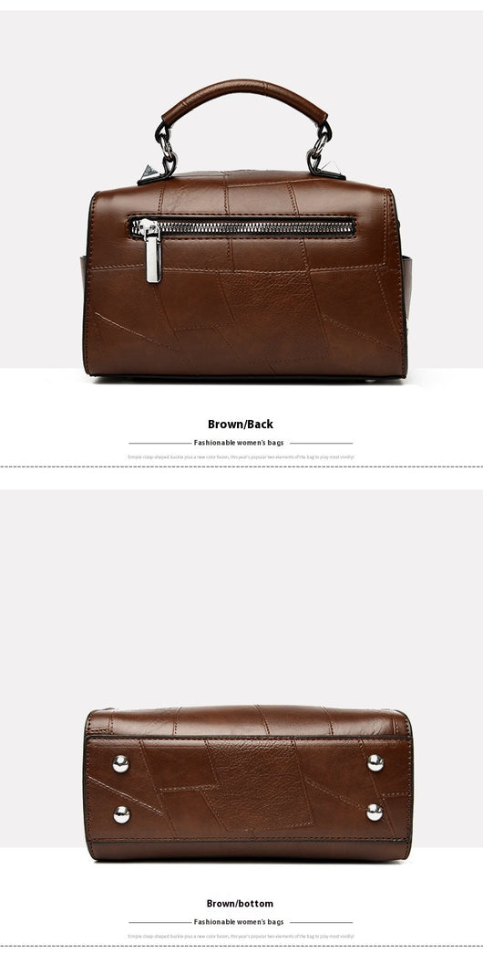 Bolso de Hombro Mujer Grande Estilo Urbano Minimalista con Capacidad Expandible - Image 18