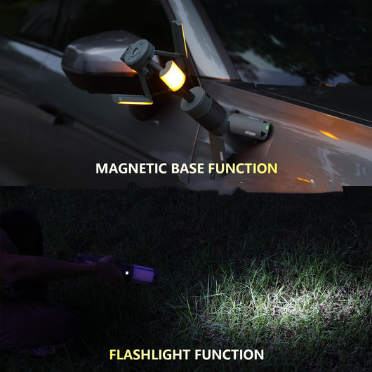 Linterna Camping Telescópica Recargable con Luz de Ambiente - Image 4