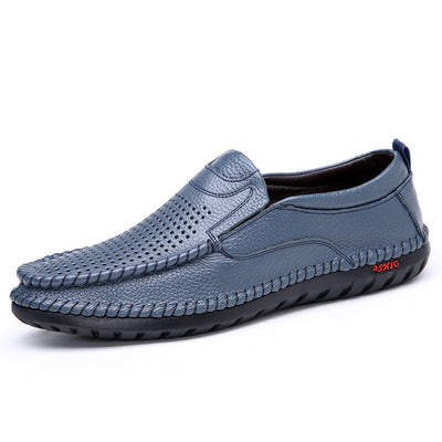 Zapatos Casuales de Cuero para Hombre - Estilo Moderno y Versátil - Image 15