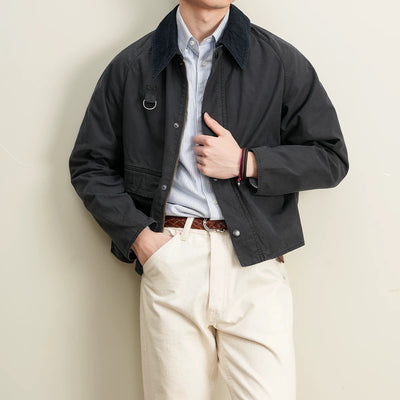 Chaqueta de Pesca y Trabajo Impermeable de Largo Medio para Hombre - Image 13