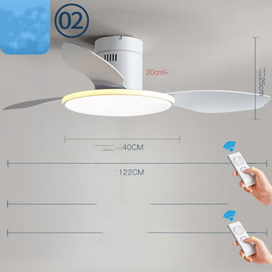 Ventilador de Techo Ultra Delgado con Luz Integrada - Image 9