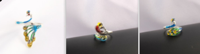 Anillo Vintage con Gancho de Línea Doble - Image 20