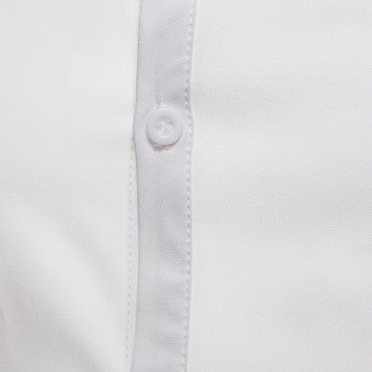 Camisa Manga Encaje Hombre Color Sólido - Image 17