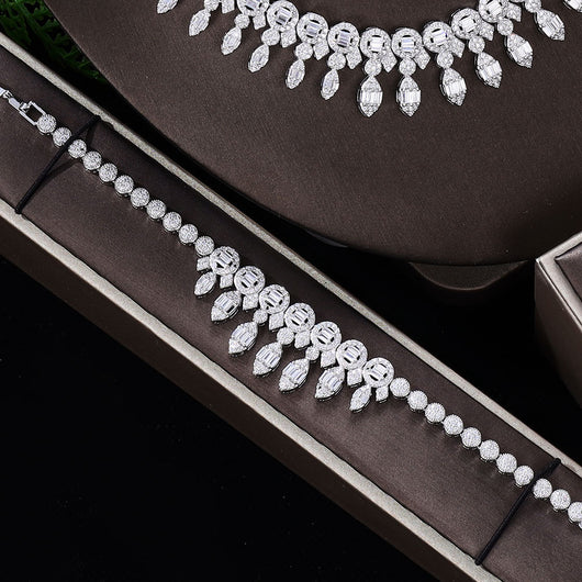 Juego de Joyería Completo: Collar, Pulsera, Anillo y Aretes - Image 9
