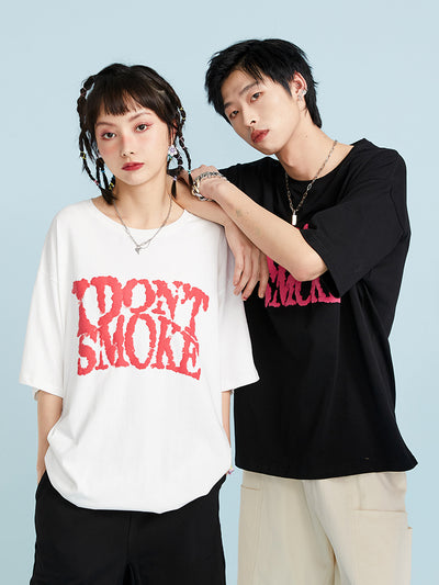Playera de Algodón Estampada Quit Smoking Country Tide - Manga Corta - Image 13