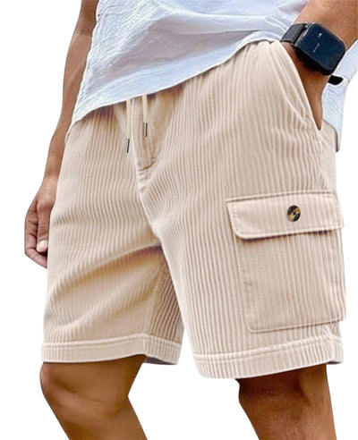 Shorts de Pana para Hombre con Múltiples Bolsillos - Image 28