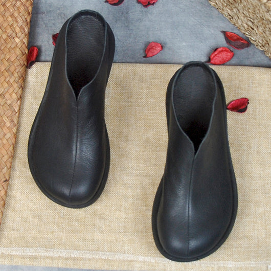 Sandalias Retro de Plataforma Mujer en Cuero - Image 9