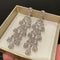 Aretes Largos de Circón con Borla - Elegancia Femenina