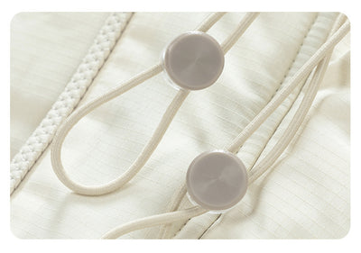 Abrigo de Plumón de Pato Blanco Unisex - Chaqueta Térmica Oversized - Image 14