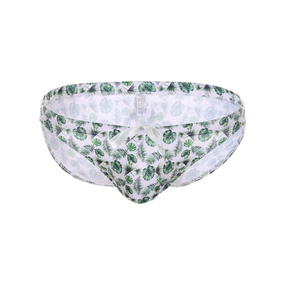 Bañador Estampado Tropical con Diseño de Hojas de Coco y Arce - Pantalón de Playa Multicolor Trendy - Image 6