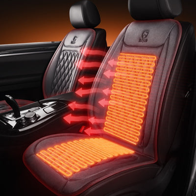 Asiento Calefactor Eléctrico de Peluche para Auto - Image 21