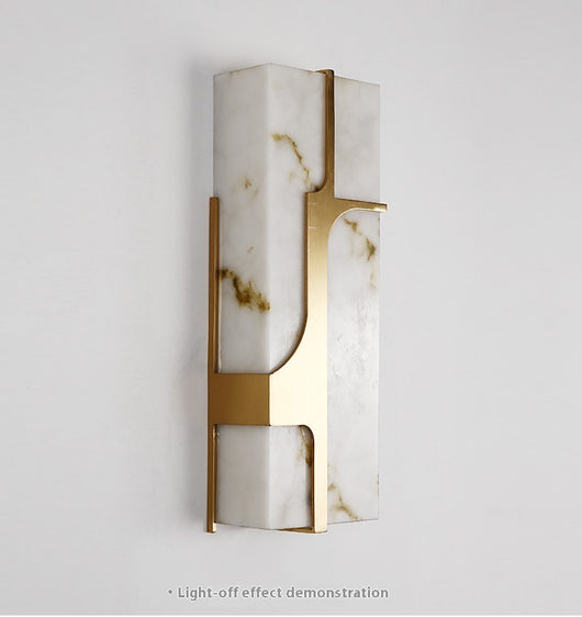Lámpara de Pared de Mármol para Sala de Estar Estilo Moderno - Image 5