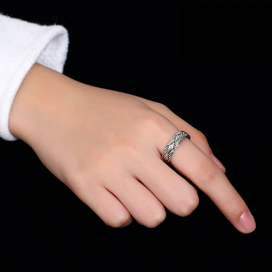Anillos de Plata 925 Tejidos a Mano para Hombre y Mujer - Image 7