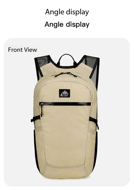 Mochila Ligera Verde Lima AZELA, Daypack de Viaje para Exteriores con Múltiples Bolsillos, Correas de Malla Transpirable, Mochila Casual Duradera para Hombres y - Image 36