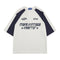 Camiseta de Hombre con Parches de Letras