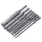 Juego de 8 Puntas Hexagonales Material Silver S2