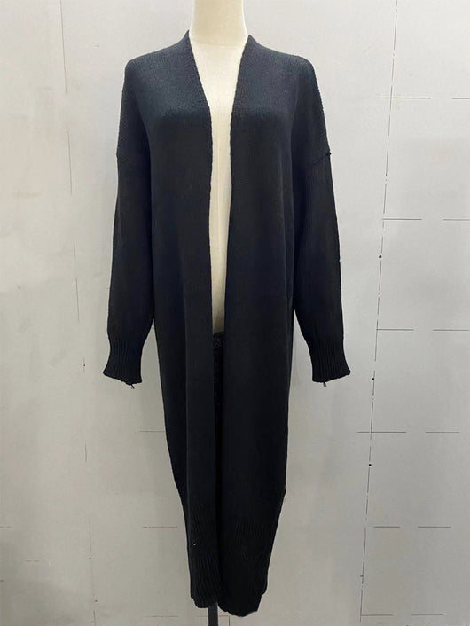 Cardigan Largo Tejido para Mujer - Abrigo Exterior Elegante - Image 11