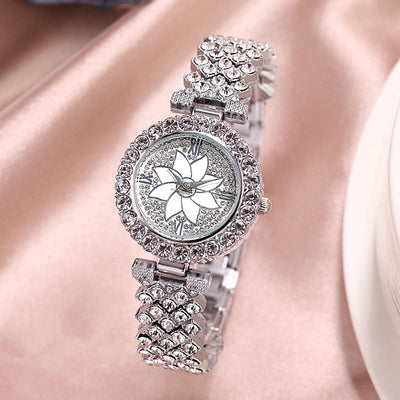 Reloj Pulsera Diamante Temperamento Moda Estrella - Set de Regalo Creativo para Mujer - Image 8
