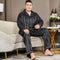 Pijama Hombre Talla Extra Seda Helada Corte Relajado