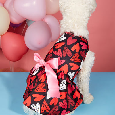 Vestido Estampado Día del Amor para Mascotas - Perros y Gatos - Image 5