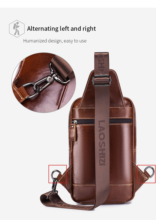Bolsa Cruzada para Hombre - Mochila de Pecho con Bandolera - Image 12