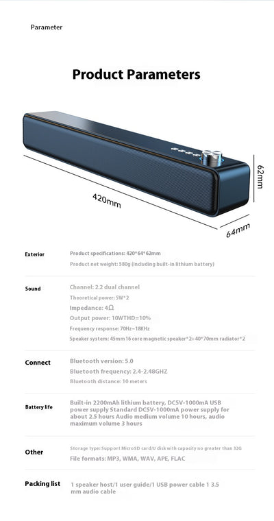 Altavoz Bluetooth de Alto Volumen y Batería Extendida - Image 10