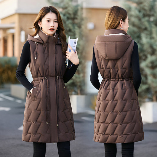 Chaleco Acolchado de Algodón Cálido para Mujer - Image 2