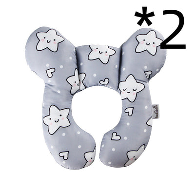 Almohada de Viaje Protectora para Bebé - Soporte en Forma de U para Auto - Image 51