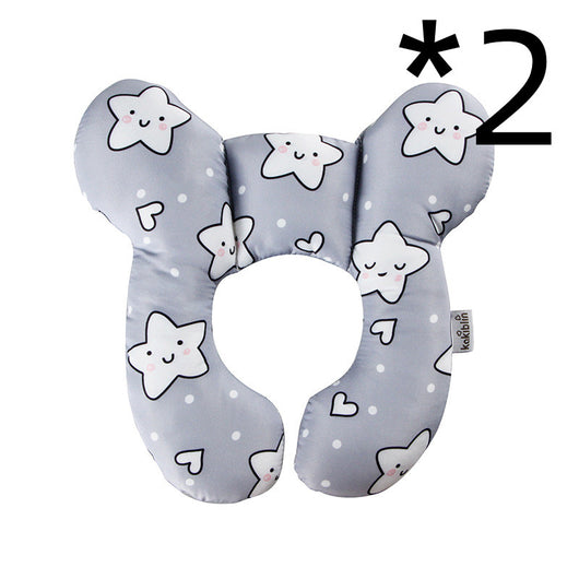 Almohada de Viaje Protectora para Bebé - Soporte en Forma de U para Auto - Image 51
