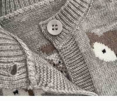 Mameluco Tejido para Bebé con Diseño de Animales en Lana - Image 21