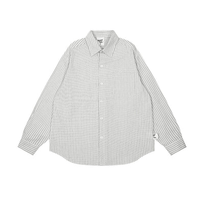 Camisa Casual de Rayas Verticales para Hombre - Image 19