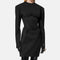 Conjunto Vestido Mini Dos Piezas Cintura Pez Otoño Invierno