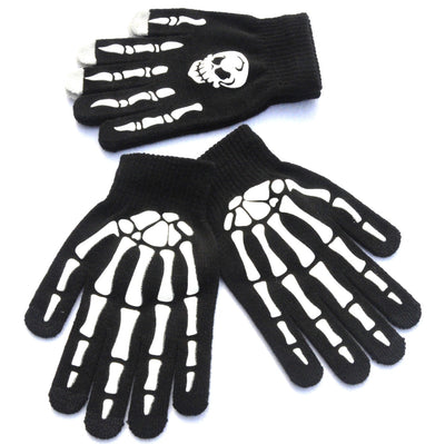 Guantes Luminosos Halloween con Calavera y Garra Fantasma - Image 12