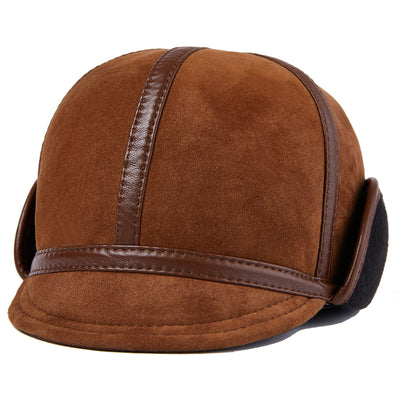Gorro de Invierno en Piel de Borrego con Forro Térmico para Hombre - Image 3