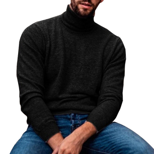 Suéter Cuello Alto Oversized en Punto Acogedor - Image 22