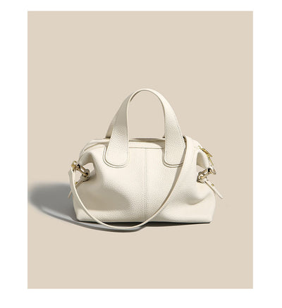 Bolso Mensajero de Cuero Genuino para Mujer - Gran Capacidad en Cuero Vacuno Primera Capa - Image 32