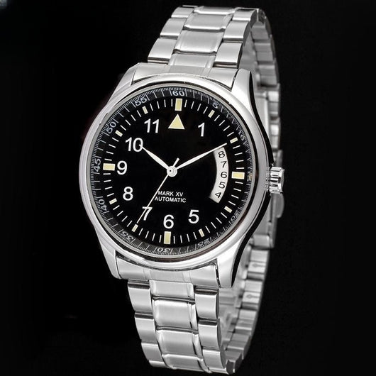 Reloj Mecánico Automático para Hombre con Correa de Acero Hueca - Image 7