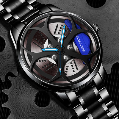 Reloj de Acero Inoxidable para Hombre con Esfera Luminosa - Image 48