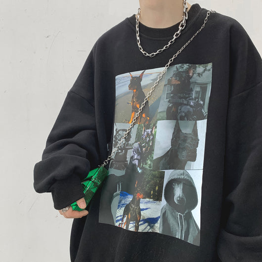 Suéter Urbano Cuello Redondo sin Capucha para Hombre - Image 2