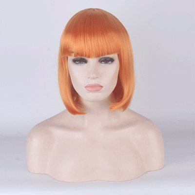 Peluca Cosplay Bob Corto - Estilo Versátil y Transformación Instantánea - Image 16