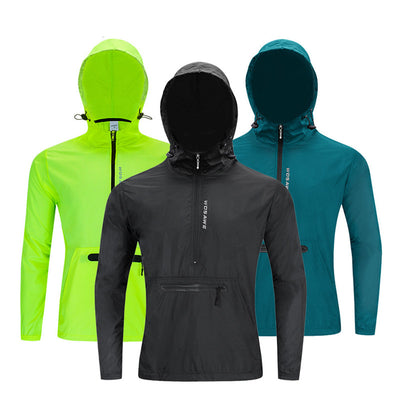 Chaqueta Impermeable para Ciclismo y Motociclismo - Cortavientos Resistente al Agua - Image 4