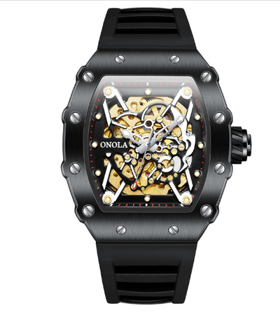 Reloj Deportivo Automático para Hombre con Banda de Silicona Resistente al Agua - Image 12