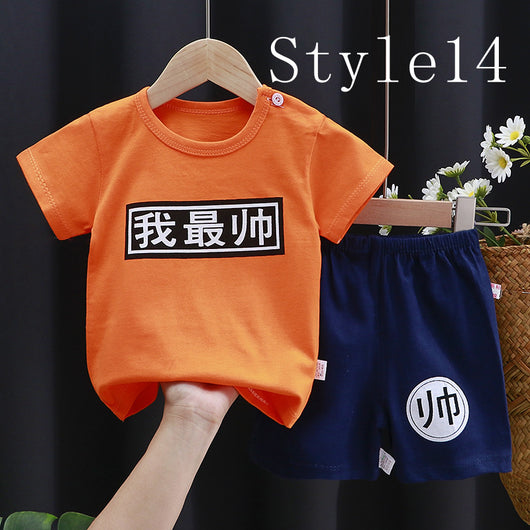 Traje Infantil de Algodón con Manga Corta - Image 20