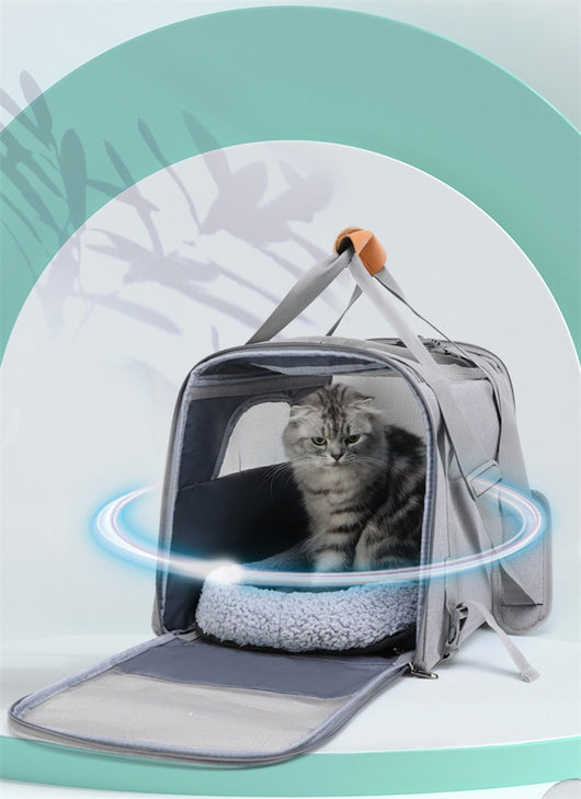 Bolsa Transportadora Plegable para Mascotas Pequeñas - Diseño Respirable - Image 29