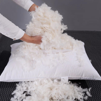 Almohada de Ganso Blanco Rellena con 90% Plumón Premium - Image 13