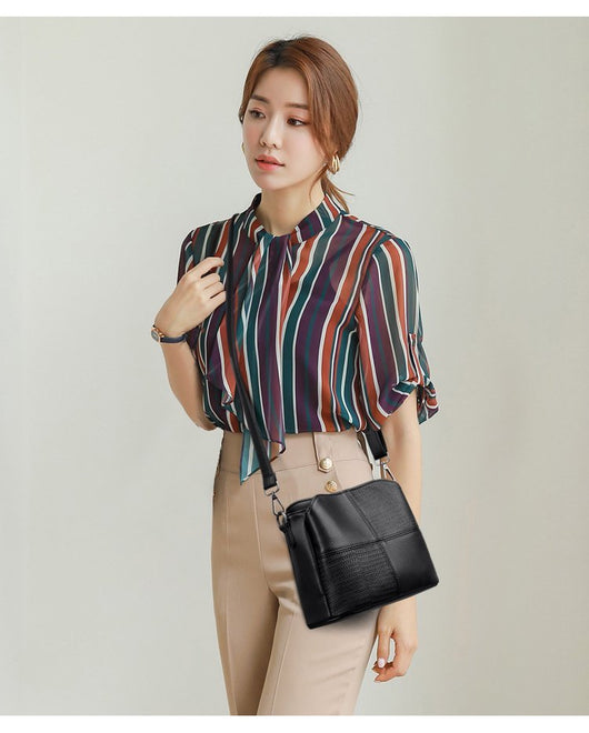 Bolso Bandolera Literario de Gran Capacidad - Estilo Retro Minimalista - Image 17